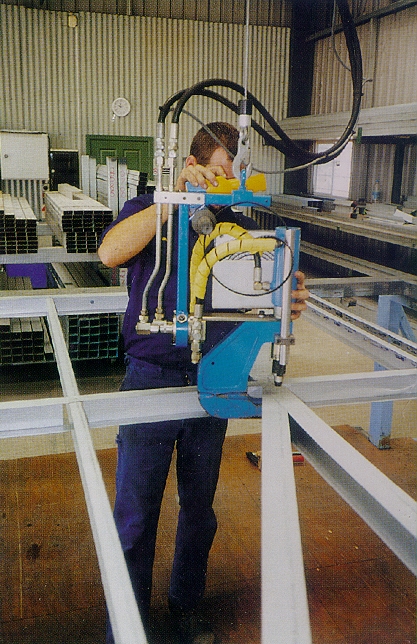 Steel Framed Riveting System